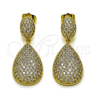 Gold Filled Gold-Filled Teardrop Earrings 02.436.0024 for wholesale, main product view