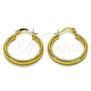 Gold Filled Hoop Earrings — Small Hoop Hollow Design Diamond Cutting 02. — main product view — SKU 162693 | Oro Laminado aretes de aro — aro pequeño Hollow diseño Diamond Cutting 02. — SKU 162693