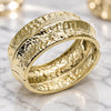 White Gold Filled Individual Bangle, Polished, Rhodium Finish, 07.307.0040.1.05 (30 MM Thickness, Size 5 (2.50 Diameter))