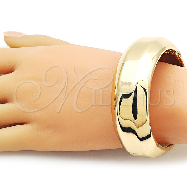 Gold Filled Jewelry — Individual Bangle Polished 07. 25 MM Thickness Size — alternate product view — SKU 162783 | Oro Laminado joyería — Individual Bangle pulido 07. 25 MM Thickness Size — SKU 162783