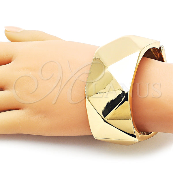 Gold Filled Jewelry — Individual Bangle Polished 07. 35 MM Thickness Size — alternate product view — SKU 162785 | Oro Laminado joyería — Individual Bangle pulido 07. 35 MM Thickness Size — SKU 162785
