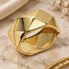 Oro Laminado Individual Bangle, Gold Filled Style Polished, Golden Finish, 07.307.0042.05 (35 MM Thickness, Size 5 (2.50 Diameter))