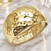 White Gold Filled Individual Bangle, Polished, Rhodium Finish, 07.307.0043.1.05 (40 MM Thickness, Size 5 (2.50 Diameter))