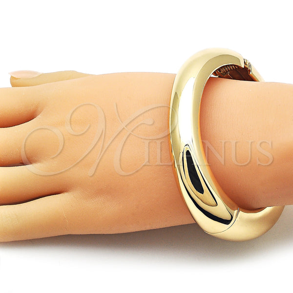 Gold Filled Jewelry — Individual Bangle Polished 07. 23 MM Thickness Size — alternate product view — SKU 162789 | Oro Laminado joyería — Individual Bangle pulido 07. 23 MM Thickness Size — SKU 162789