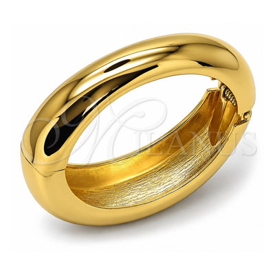 Oro Laminado Individual Bangle, Gold Filled Style Polished, Golden Finish, 07.307.0044.05 (23 MM Thickness, Size 5 (2.50 Diameter))