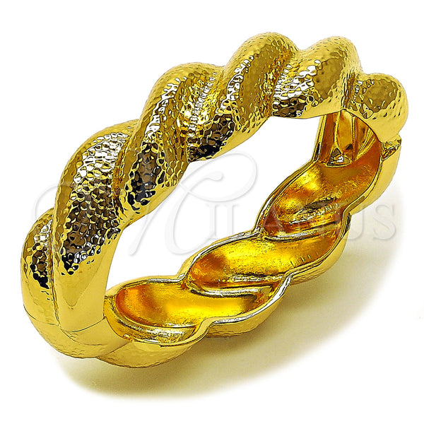 Gold Filled Jewelry — Individual Bangle Twist Design Polished 07. Thickness Size — main product view — SKU 162790 | Oro Laminado joyería — Individual Bangle Twist diseño pulido 07. Thickness Size — SKU 162790