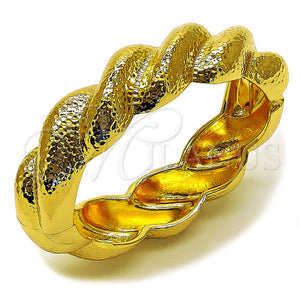 Gold Filled Jewelry — Individual Bangle Twist Design Polished 07. Thickness Size — main product view — SKU 162790 | Oro Laminado joyería — Individual Bangle Twist diseño pulido 07. Thickness Size — SKU 162790
