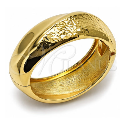 Oro Laminado Individual Bangle, Gold Filled Style Polished, Golden Finish, 07.307.0049.05 (25 MM Thickness, Size 5 (2.50 Diameter))
