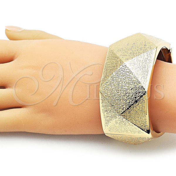 Gold Filled Jewelry — Individual Bangle Matte 07. 35 MM Thickness Size — alternate product view — SKU 162795 | Oro Laminado joyería — Individual Bangle Matte 07. 35 MM Thickness Size — SKU 162795