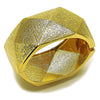 Oro Laminado Individual Bangle, Gold Filled Style Matte Finish, Golden Finish, 07.307.0050.05 (35 MM Thickness, Size 5 (2.50 Diameter))