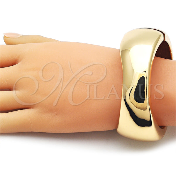 Gold Filled Jewelry — Individual Bangle Polished 07. 35 MM Thickness Size — alternate product view — SKU 162800 | Oro Laminado joyería — Individual Bangle pulido 07. 35 MM Thickness Size — SKU 162800
