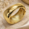 Oro Laminado Individual Bangle, Gold Filled Style Polished, Golden Finish, 07.307.0055.05 (35 MM Thickness, Size 5 (2.50 Diameter))