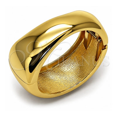 Oro Laminado Individual Bangle, Gold Filled Style Polished, Golden Finish, 07.307.0055.05 (35 MM Thickness, Size 5 (2.50 Diameter))