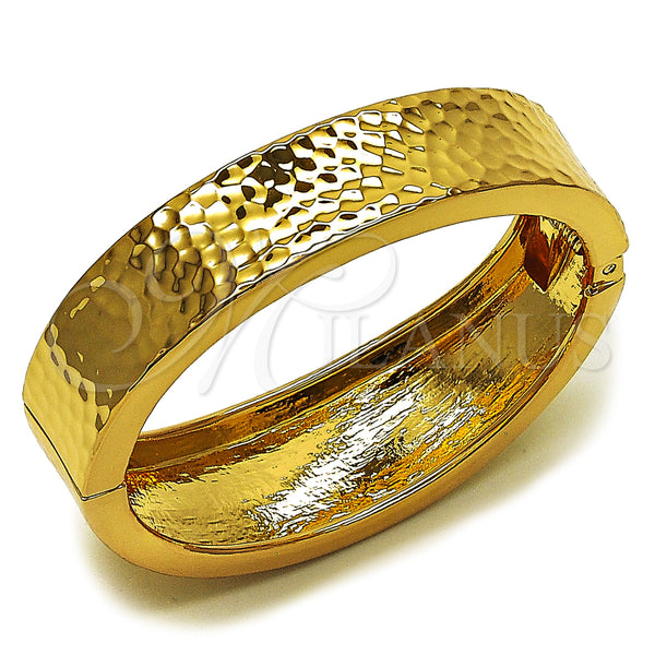 Oro Laminado Individual Bangle, Gold Filled Style Polished, Golden Finish, 07.307.0061.05 (22 MM Thickness, Size 5 (2.50 Diameter))