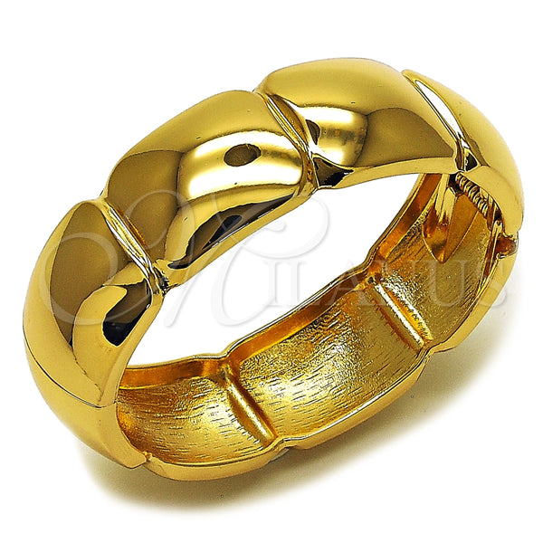Oro Laminado Individual Bangle, Gold Filled Style Polished, Golden Finish, 07.307.0062.05 (21 MM Thickness, Size 5 (2.50 Diameter))