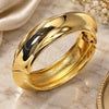 Oro Laminado Individual Bangle, Gold Filled Style Polished, Golden Finish, 07.307.0064.05 (22 MM Thickness, Size 5 (2.50 Diameter))