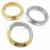 Oro Laminado Individual Bangle, Gold Filled Style Polished, Golden Finish, 07.307.0064.05 (22 MM Thickness, Size 5 (2.50 Diameter))