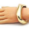 Oro Laminado Individual Bangle, Gold Filled Style Polished, Golden Finish, 07.307.0067.05