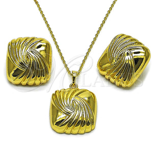 Gold Filled Ring — Earring and Pendant Adult Set Diamond Cutting 10. — main product view — SKU 162838 | Oro Laminado anillo — Earring and Pendant Adult Set Diamond Cutting 10. — SKU 162838