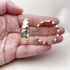 Oro Laminado Huggie Hoop, Gold Filled Style Polished, Golden Finish, 02.237.0049.35