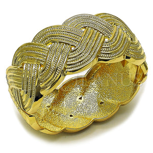 Gold Filled Jewelry — Individual Bangle Twist Design Diamond Cutting 07. 30 — main product view — SKU 162909 | Oro Laminado joyería — Individual Bangle Twist diseño Diamond Cutting 07. 30 — SKU 162909