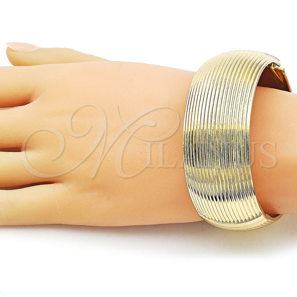 Gold Filled Jewelry — Individual Bangle Diamond Cutting 07. 25 MM Thickness — alternate product view — SKU 162916 | Oro Laminado joyería — Individual Bangle Diamond Cutting 07. 25 MM Thickness — SKU 162916