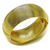 Oro Laminado Individual Bangle, Gold Filled Style Diamond Cutting Finish, Golden Finish, 07.215.0028.05 (25 MM Thickness, Size 5 (2.50 Diameter))