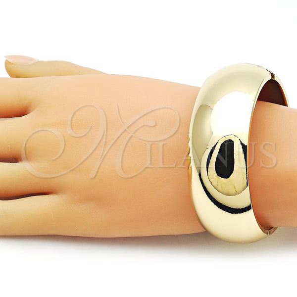 Gold Filled Jewelry — Individual Bangle Polished 07. 25 MM Thickness Size — alternate product view — SKU 162917 | Oro Laminado joyería — Individual Bangle pulido 07. 25 MM Thickness Size — SKU 162917