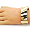 Oro Laminado Individual Bangle, Gold Filled Style Polished, Golden Finish, 07.215.0031.05 (25 MM Thickness, Size 5 (2.50 Diameter))