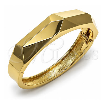 Oro Laminado Individual Bangle, Gold Filled Style Polished, Golden Finish, 07.215.0035.05 (Thickness, Size 5 (2.50 Diameter))