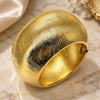 Oro Laminado Individual Bangle, Gold Filled Style Diamond Cutting Finish, Golden Finish, 07.215.0039.04 (50 MM Thickness, Size 4 (2.25 Diameter))