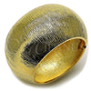 Oro Laminado Individual Bangle, Gold Filled Style Diamond Cutting Finish, Golden Finish, 07.215.0039.04 (50 MM Thickness, Size 4 (2.25 Diameter))