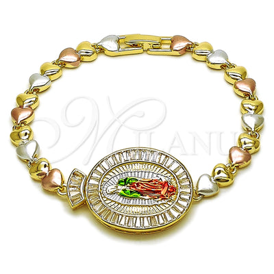 Dorado Oro Laminado Pulsera, vista principal del producto por Mayoreo, vista principal del producto