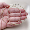Oro Laminado Extra Large Hoop, Gold Filled Style Diamond Cutting Finish, Golden Finish, 02.213.0886.70