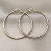 Oro Laminado Large Hoop, Gold Filled Style Diamond Cutting Finish, Golden Finish, 02.170.0573.50