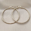 Oro Laminado Large Hoop, Gold Filled Style Diamond Cutting Finish, Golden Finish, 5.136.028.50