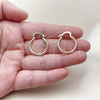 Oro Laminado Small Hoop, Gold Filled Style Diamond Cutting Finish, Golden Finish, 02.170.0544.20