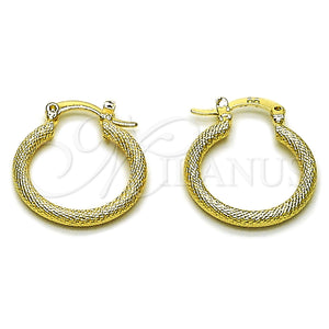 Gold Filled Hoop Earrings — Small Hoop Matte 02. — main product view — SKU 163269 | Oro Laminado aretes de aro — aro pequeño Matte 02. — SKU 163269