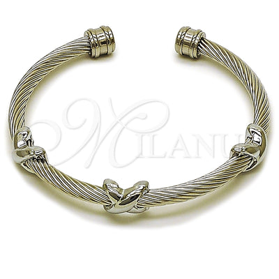 Stainless Steel Infinite Bangle 07.138.0020 for wholesale, main product view