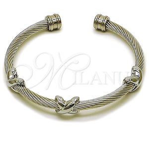 Stainless Steel Jewelry — Individual Bangle Infinite Design Polished 07. 04 MM — main product view — SKU 163286 | Acero Inoxidable joyería — Individual Bangle Infinite diseño pulido 07. 04 MM — SKU 163286