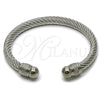 Stainless Steel Individual Bangle, Polished, Steel Finish, 07.138.0014.1