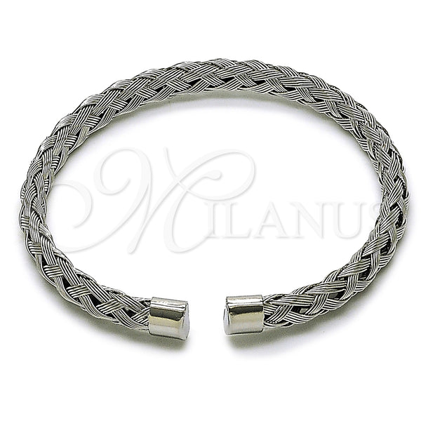 Stainless Steel Jewelry — Individual Bangle Twist Design Polished 07. Thickness One — main product view — SKU 163302 | Acero Inoxidable joyería — Individual Bangle Twist diseño pulido 07. Thickness One — SKU 163302