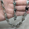 Stainless Steel Necklace and Bracelet, Polished, Steel Finish, 06.116.0012.22