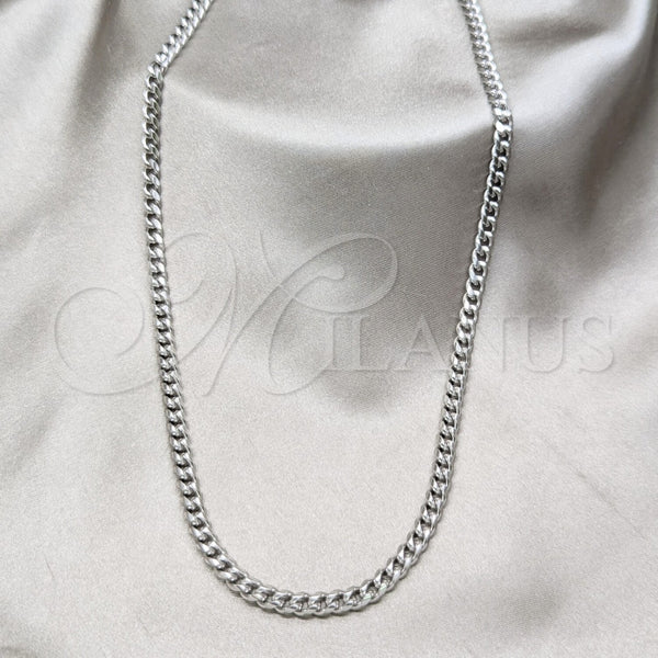 Stainless Steel Bracelet — Necklace and Bracelet Miami Cuban Design Polished 06. — main product view — SKU 163444 | Acero Inoxidable brazalete — Necklace and Bracelet Miami Cuban diseño pulido 06. — SKU 163444
