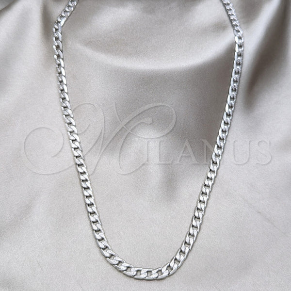 Stainless Steel Bracelet — Necklace and Bracelet Pave Cuban Design Diamond Cutting — main product view — SKU 163446 | Acero Inoxidable brazalete — Necklace and Bracelet Pave Cuban diseño Diamond Cutting — SKU 163446