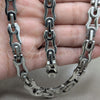 Stainless Steel Necklace and Bracelet, Polished, Steel Finish, 06.116.0030.22