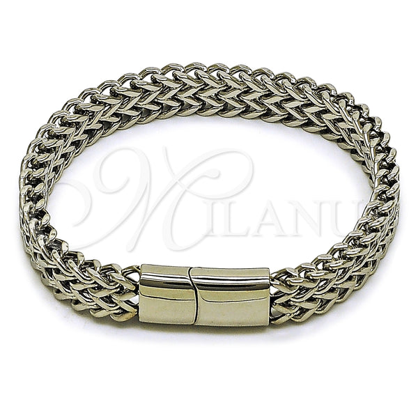 Stainless Steel Bracelet — Basic Bracelet Bismark Design Polished 03. Thickness 22 — main product view — SKU 163458 | Acero Inoxidable brazalete — básico Bracelet Bismark diseño pulido 03. Thickness 22 — SKU 163458