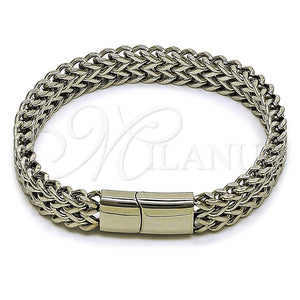 Stainless Steel Bracelet — Basic Bracelet Bismark Design Polished 03. Thickness 22 — main product view — SKU 163458 | Acero Inoxidable brazalete — básico Bracelet Bismark diseño pulido 03. Thickness 22 — SKU 163458