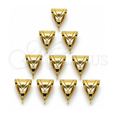 Oro Laminado Bail, Gold Filled Style Polished, Golden Finish, 12.298.0002.10
