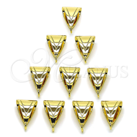 Oro Laminado Bail, Gold Filled Style Polished, Golden Finish, 12.298.0002.10